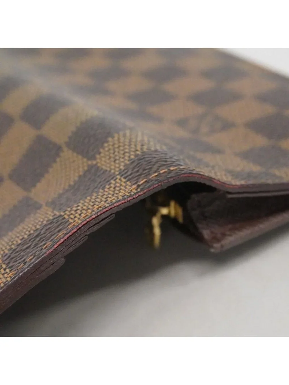 Louis Vuitton Wallet Damier Portefeuille Brazza Ebene